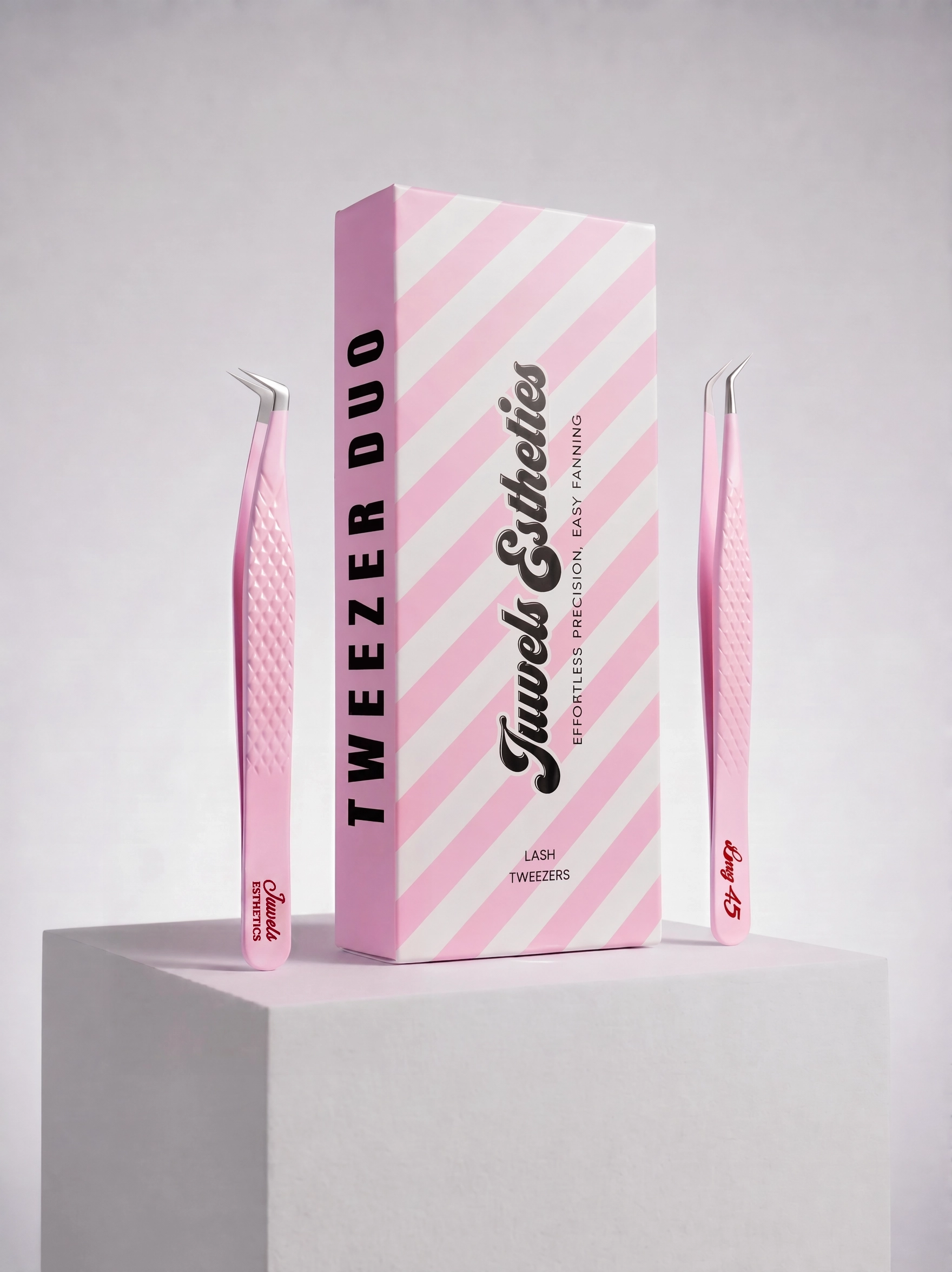 Pink Tweezer Duo