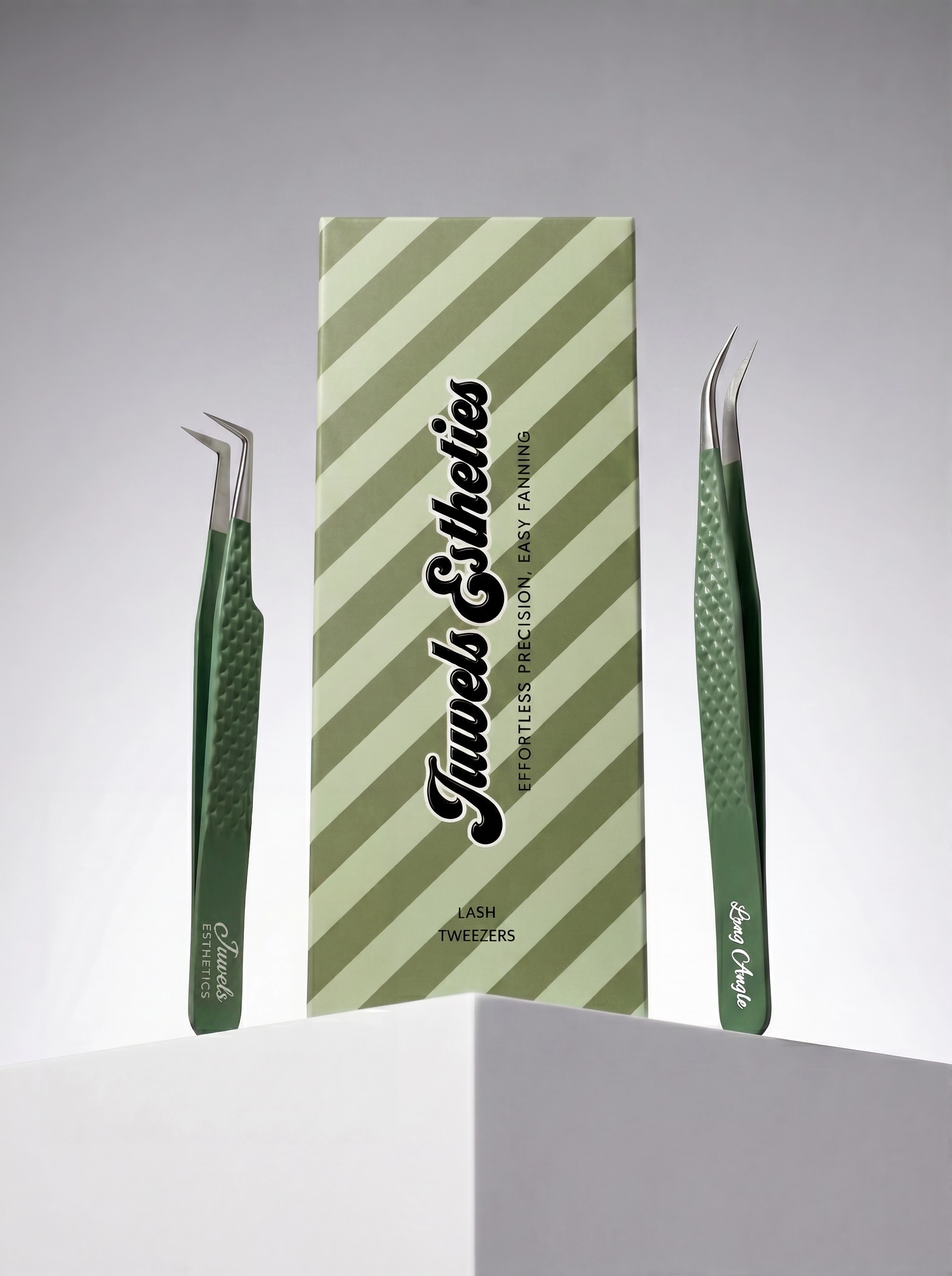 Matcha Green Tweezer Duo
